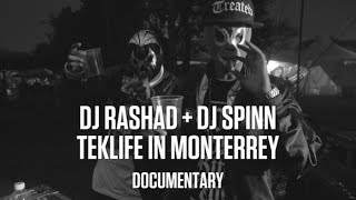 DJ Rashad  DJ Spinn Teklife in Monterrey Documentary [upl. by Airpac381]