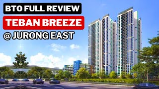 BTO Review Teban Breeze HDB BTO June 2024 Project Launch Jurong East  Pandan Reservoir BTO [upl. by Erbas]