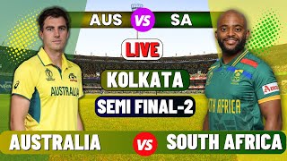 Live AUS Vs SA ICC World Cup 2023  Live Match Centre  Australia Vs South Africa Live Semifinal 2 [upl. by Ahsinam]