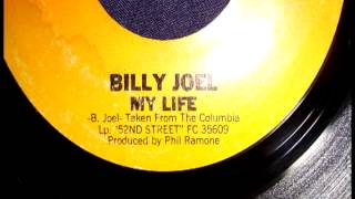 Billy Joel My Life 45 RPM Version [upl. by Maltzman]