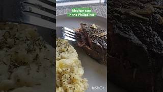 DELICIOUS AUSTRALIAN STEAK retiringinparadise steak meat ribeyesteak shorts [upl. by Chemosh]