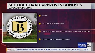 Baldwin County School Board approves bonuses [upl. by Amri]