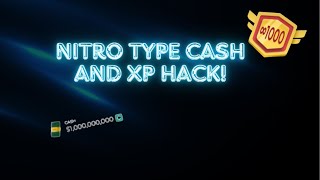 Nitro Type cash and XP hack video [upl. by Romy506]