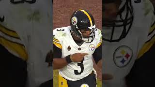 hyped to say the least 😭 russellwilson pittsburgh steelers nfl [upl. by Atterahs]