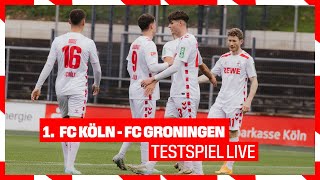 Live 1 FC Köln  FC Groningen  1 FC Köln [upl. by Adle]