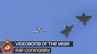 THE BEST VIDEOBOMB OF THE YEAR • TYPHOON PERFORMANCE TAKE OFF • RAF CONINGSBY [upl. by Hylton]