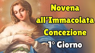 🔴Novena AllImmacolata Concezione 1° Giorno 🙏🙏🙏💖 [upl. by Ecirtnahc890]