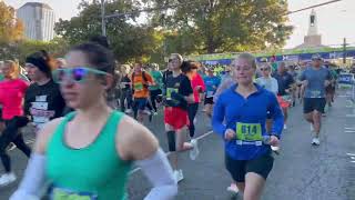 Runners hit the street for Hartford Marathon 2024 [upl. by Grefe]