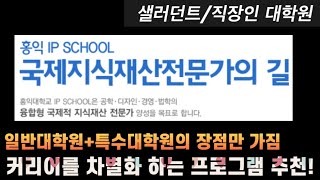 홍익대MIP동문회 후기 및 직장인 업그레이드를 위한 직장인 대학원 최고의 프로그램 추천 홍익대학교 일반대학원 지식재산학과 [upl. by Tillman]