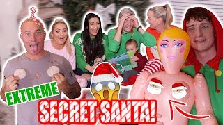 SECRET SANTA FULL BARKER FAMILY PRESENT SWAP HILARIOUS [upl. by Lesirg]