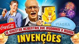 10 INVENÇÕES ACIDENTAIS que mudaram o mundo [upl. by Airbmat721]