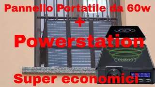 Energia Gratis Ep4 AllPowers S200 e SP026 power station e pannelli portatili economici [upl. by Giralda]