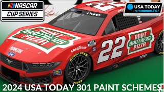 2024 USA Today 301 Paint Schemes [upl. by Peppard509]