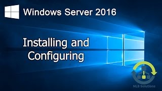 01 How to install Windows Server 2016 Step by Step guide [upl. by Paul]