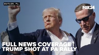 WATCH WGXAs Full Coverage of the Trump assassination attempt as new details amp reaction came in [upl. by Petulia]