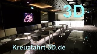 3DVideo Mein Schiff 3  Abtanz Bar Deck 5 mit LiveMusik vom DJ und großer Tanzfläche [upl. by Euqinitram]