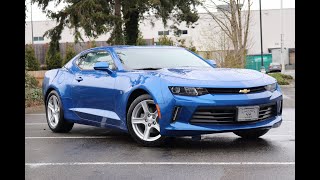 2017 Chevrolet Camaro 1LS Turbo 4 Cylinder with 6Speed Manual [upl. by Gnouh]