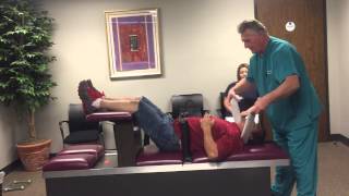 First Time Chiropractic Adjustment Of A Severe Herniated Disc Patient By Your Houston Chiropractor [upl. by Watters]