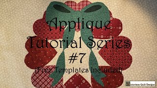 Appliqué Basics Tutorial Series – Episode 7 handstitching [upl. by Kinelski752]