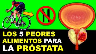 MEJORA LA SALUD DE TU PRÓSTATA 5 Alimentos que Debes Evitar │Salud y Ciclismo [upl. by Allisirp812]