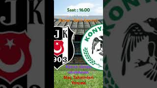 Beşiktaş VS Konyaspor [upl. by Towrey]