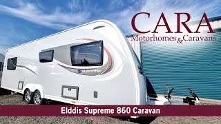 Elddis Supreme 860 Caravan [upl. by Ipoillak399]