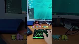 keyboard shortcuts how to shut down computer from keyboard hamzainfo [upl. by Aisyla117]