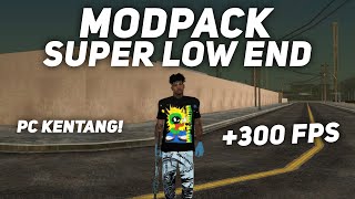 MODPACK GANGSTER GTA SAMP SUPER LOW END UNTUK PC KENTANG  GTA SAMP ROLEPLAY [upl. by Modesty]