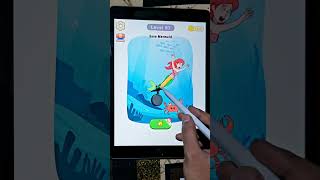 Mermaid freedom draw puzzle game handcame gameplay ゲームの楽しみ 게임 shorts [upl. by Ztnahc]