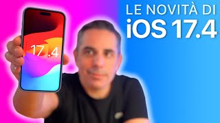 iOS 174 ORA DISPONIBILE  Tutte le Novità [upl. by Loralyn]