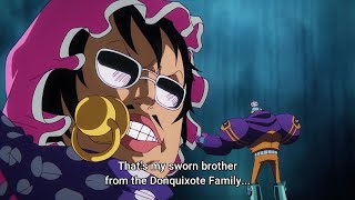 Franky Cry For Sworn Brother Senor Pink  One Piece 1101  English Sub [upl. by Ardnasirk183]