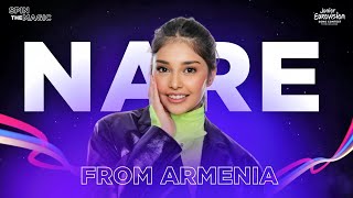 Nare Ghazaryan will represent Armenia in Junior Eurovision 2022 🇦🇲 [upl. by Sunev335]