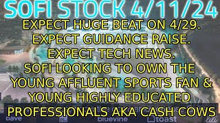 Sofi Stock 411  Everyone serious has huge upside on SOFI expect stock to be held down into ER [upl. by Elcin790]