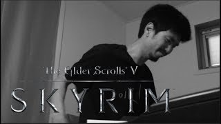 The Elder Scrolls V Skyrim OST  Dovahkiin EPIC PIANO amp CAJON cover by Elijah Lee [upl. by Stutsman]