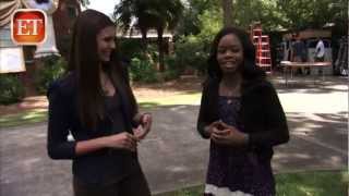 Gabby Douglas Makes a Cameo on Vampire Diaries [upl. by Bobseine]