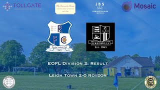 Leigh Town 20 Roydon [upl. by Virgie]