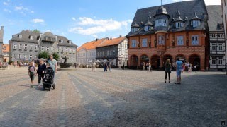 4K Walking tour GoslarGermanyKaiserpfalzOld CityAltstadt2022 [upl. by Ayna382]