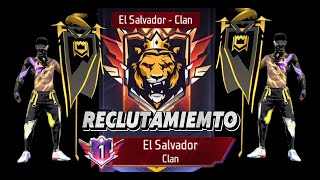 🔴RECLUTAMIENTO DEL CLAN 🔴FREE FIRE DIRECTO DE FREE FIRE 🔴 [upl. by Najtsirk]