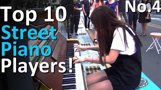 Top 10 Street Piano Performances [upl. by Gilleod938]