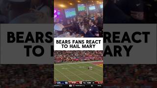 Chicago Bears fans HEARTBROKEN after Washington Hail Mary nfl [upl. by Benita88]