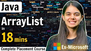 ArrayList In Java  Notes  Java Placement Course [upl. by Neelyaj]