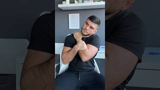 Házi izomcsomó mentesítés 😎💪🏽 csontkovács chiropractic dzsufizio [upl. by Etnovahs]