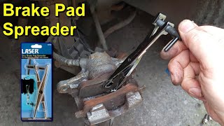 Brake Pad Spreader  Caliper Piston Reset Tool [upl. by Idolem278]