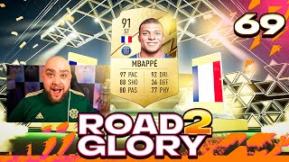 MBAPPE INSANE LIGUE 1 UPGRADE PACKS ROAD TO GLORY 69  FIFA 22 ULTIMATE TEAM [upl. by Mirelle]