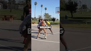 Nerd Plays Basketball In The Hood Cred Professorlive basketball nba [upl. by Stalker]