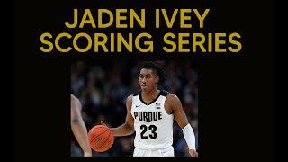 Jaden Ivey Scoring Series 202122 [upl. by Nedrud535]