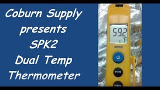 Coburn Supply SPK2 Dual Temp Thermometer [upl. by Leopoldeen]