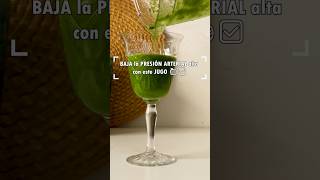 BAJA la PRESIÓN ARTERIAL alta con este JUGO 🍏✅ hipertension presionarterial presionarterialalta [upl. by Ewnihc]