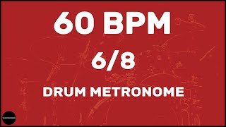 68  Drum Metronome Loop  60 BPM [upl. by Attej]