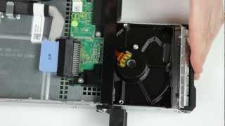 PowerEdge R320  Cold Swap Hard Drive [upl. by Oknuj]